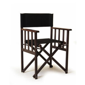 Sillón director metal madera